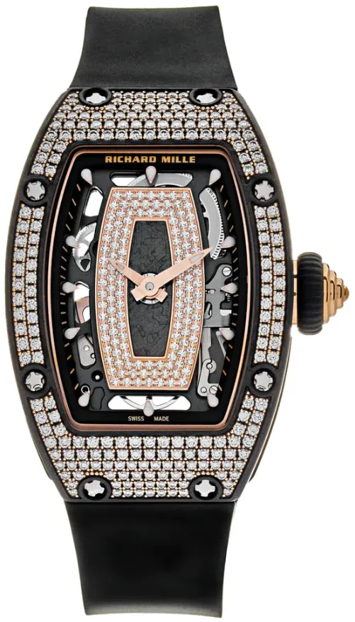 Richard Mille RM 007 RM07-01 45.66mm Carbon fiber Diamond