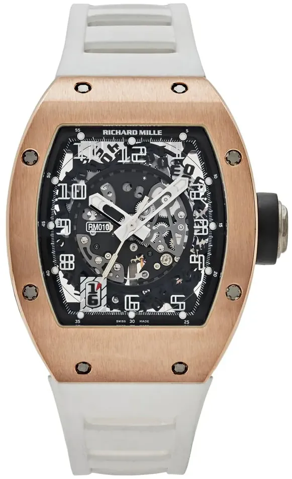 Richard Mille RM 010 RM 010 48mm Rose gold Skeletonized