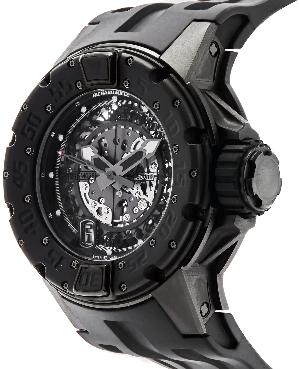 Richard Mille RM 028 RM 028 47mm Black DLC Skeletonized 2