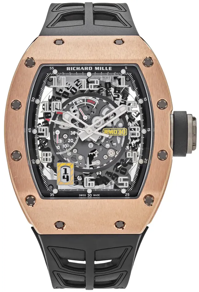 Richard Mille RM 030 RM 030 42.5mm Rose gold Skeletonized