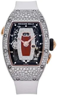 Richard Mille RM 037 RM 037 52.63mm White gold Red