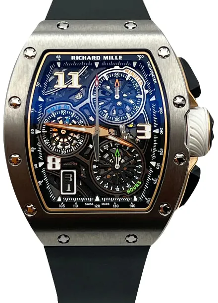 Richard Mille RM 072 RM72-01 38.5mm Titanium Black