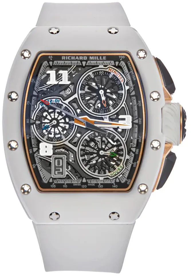 Richard Mille RM 072 RM72-01 38.5mm Ceramic Black