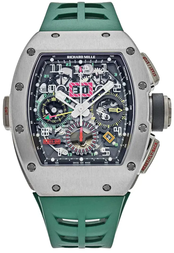 Richard Mille RM11-02 RM 11-02 50mm Titanium Skeletonized