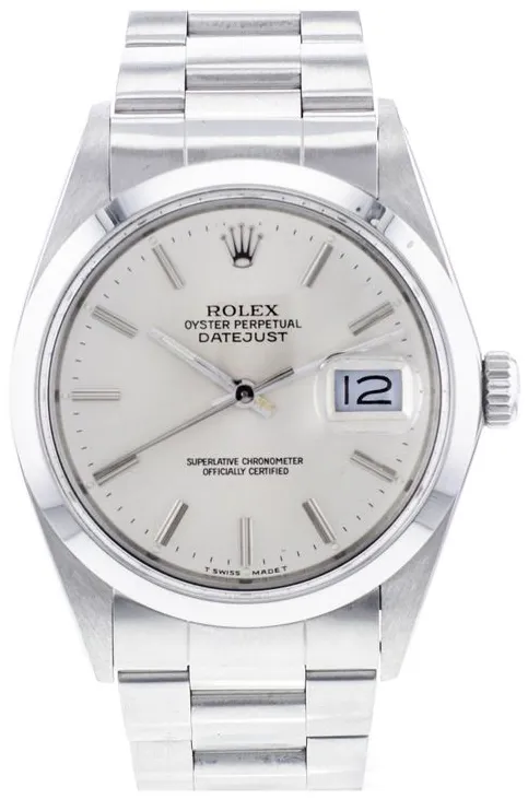 Rolex Datejust 16000 36mm Stainless steel Silver