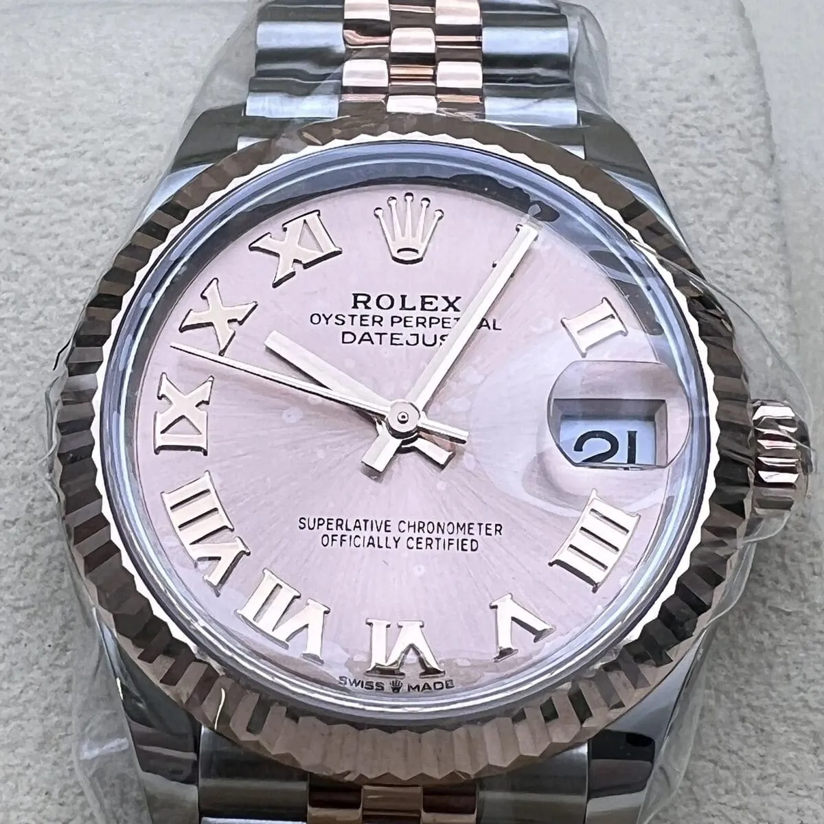 Rolex Datejust 31 278271-0006 31mm Oystersteel and Everose gold Rose