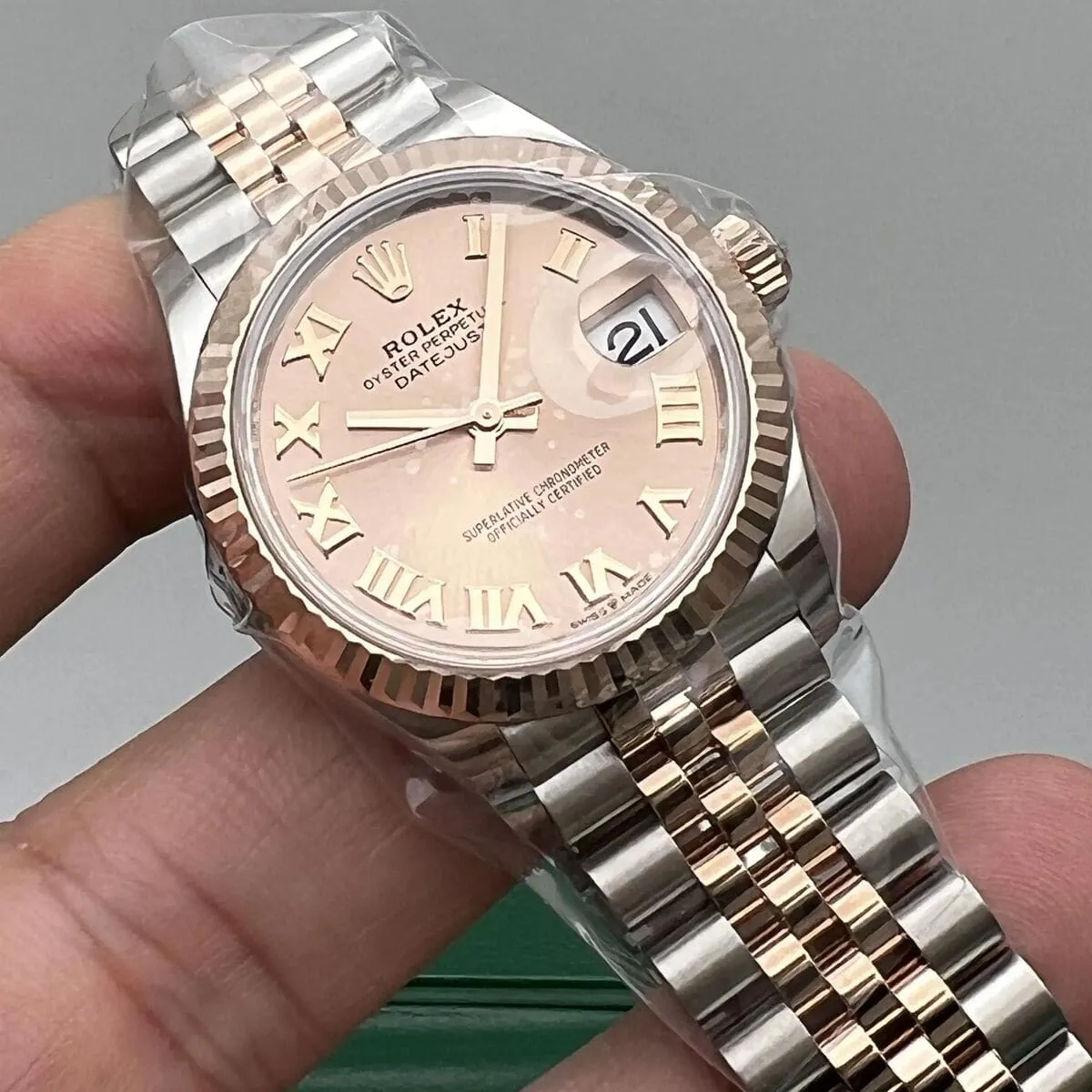 Rolex Datejust 31 278271-0006 31mm Oystersteel and Everose gold Rose 6