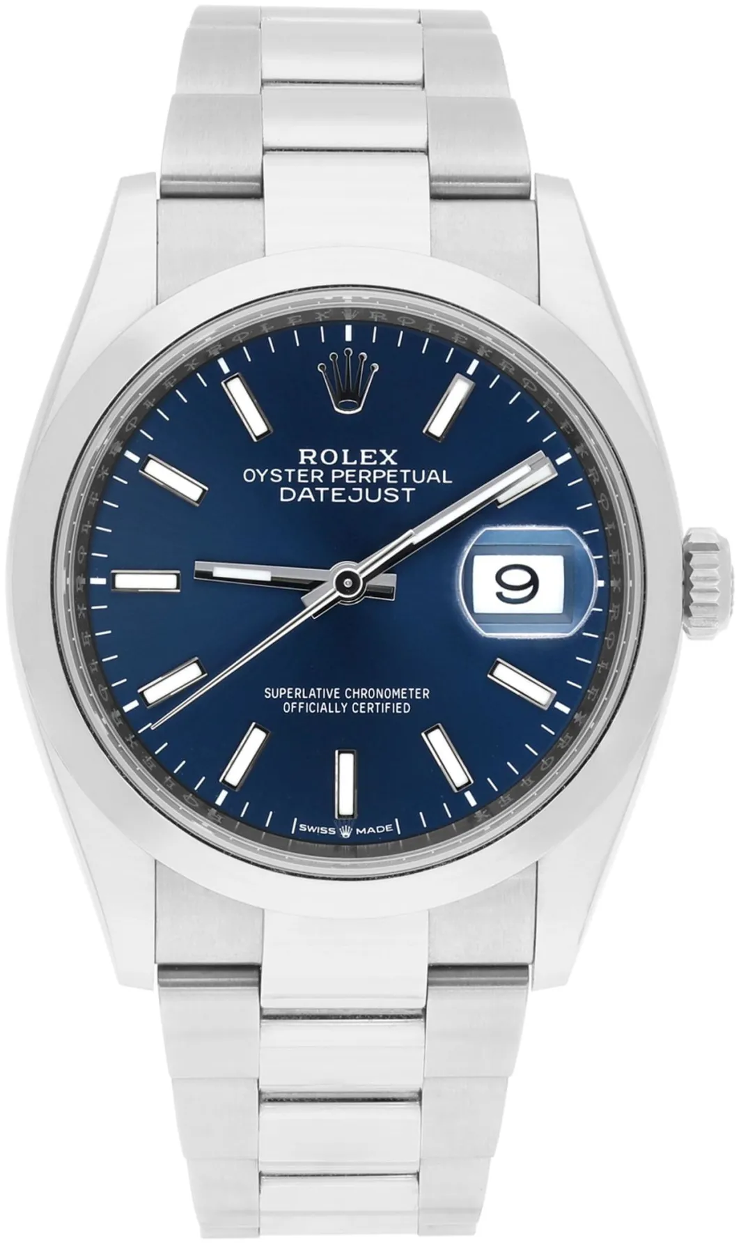 Rolex Datejust 36 126200-0006 36mm Oystersteel Blue 7