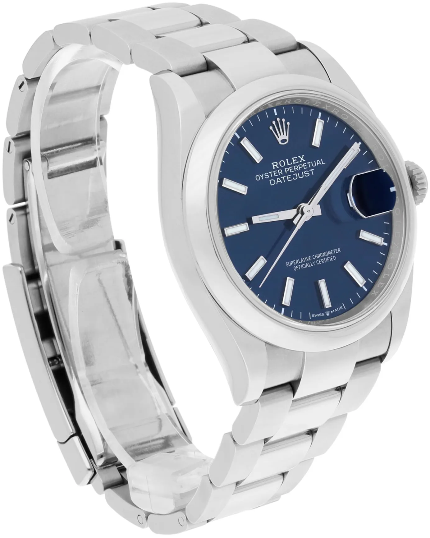 Rolex Datejust 36 126200-0006 36mm Oystersteel Blue 5