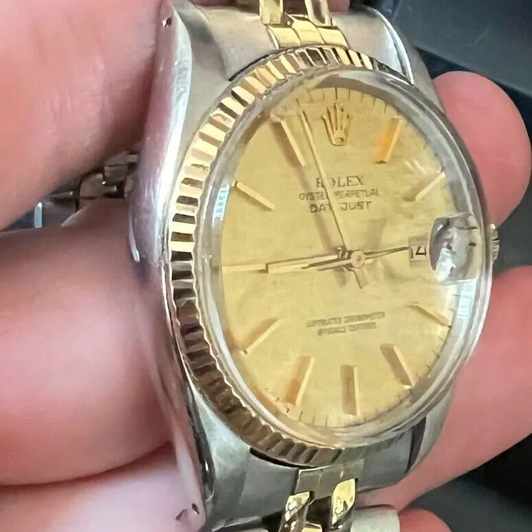 Rolex Datejust 36 16013 36mm Yellow gold Champagne 1