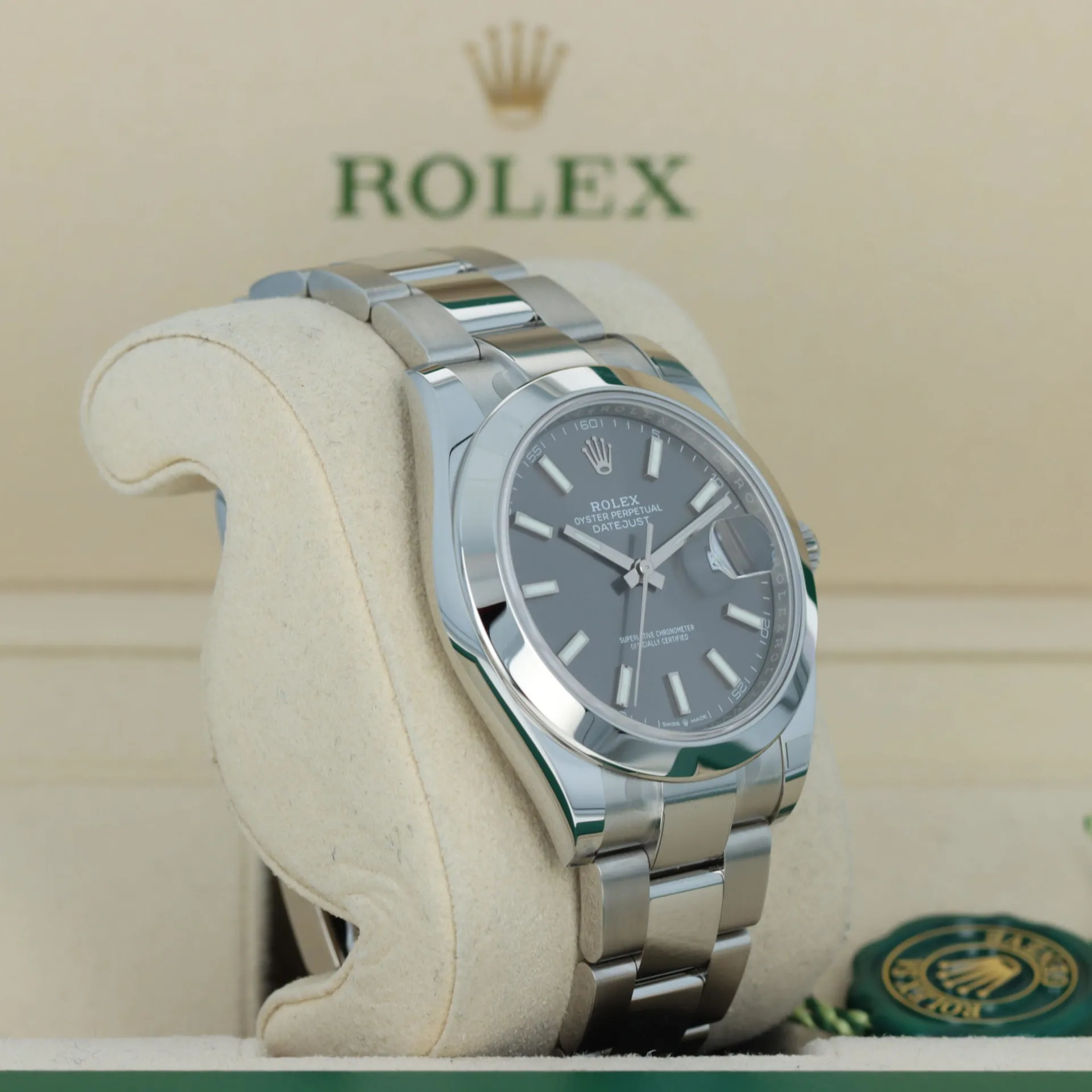 Rolex Datejust 41 126300-0007 41mm Oystersteel Gray 4