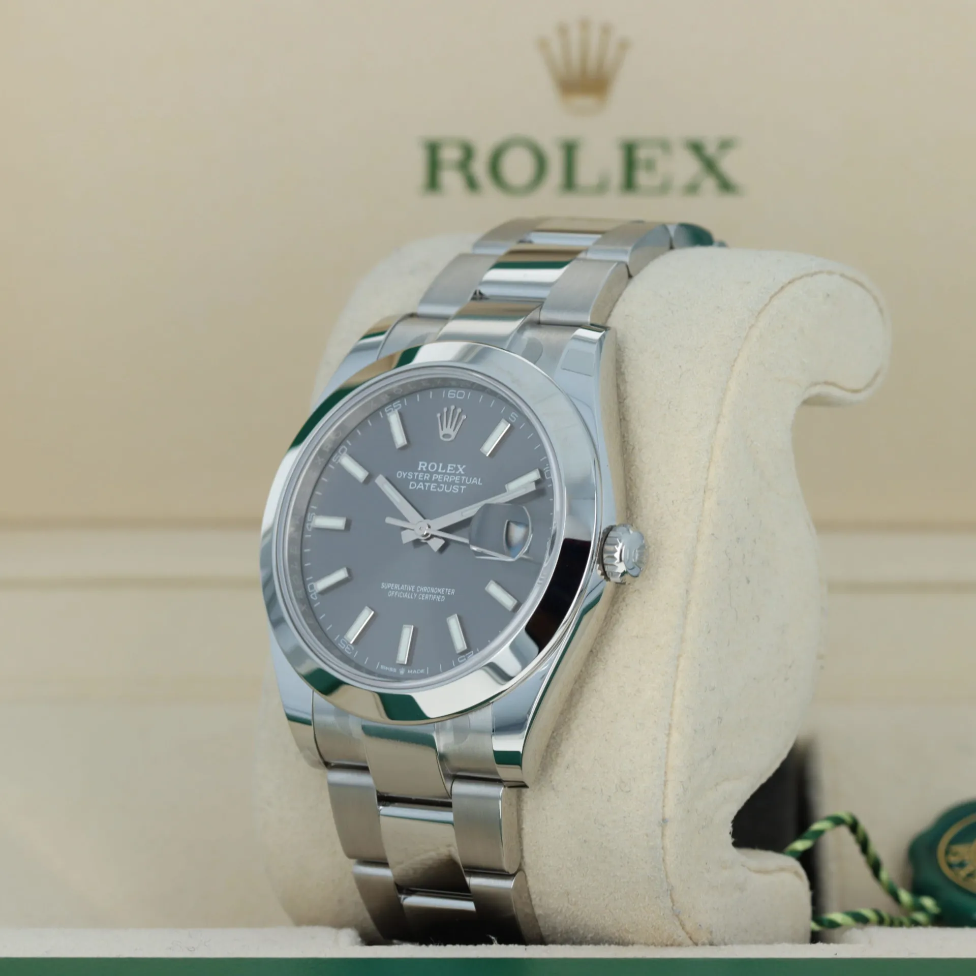 Rolex Datejust 41 126300-0007 41mm Oystersteel Gray 5