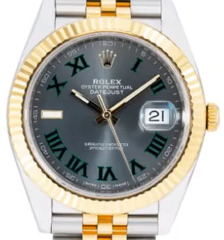 Rolex Datejust 41 126333-0020 41mm Yellow gold and Oystersteel Gray