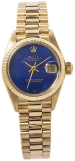 Rolex Datejust 6917 Yellow gold Blue