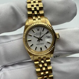 Rolex Datejust 6917 Yellow gold White