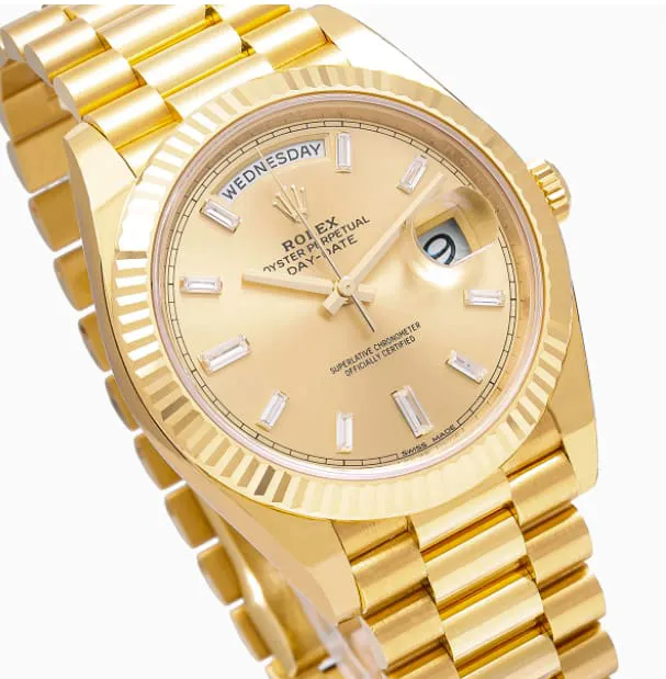 Rolex Day-Date 40 228238-0005 40mm 18k yellow gold Champagne 3