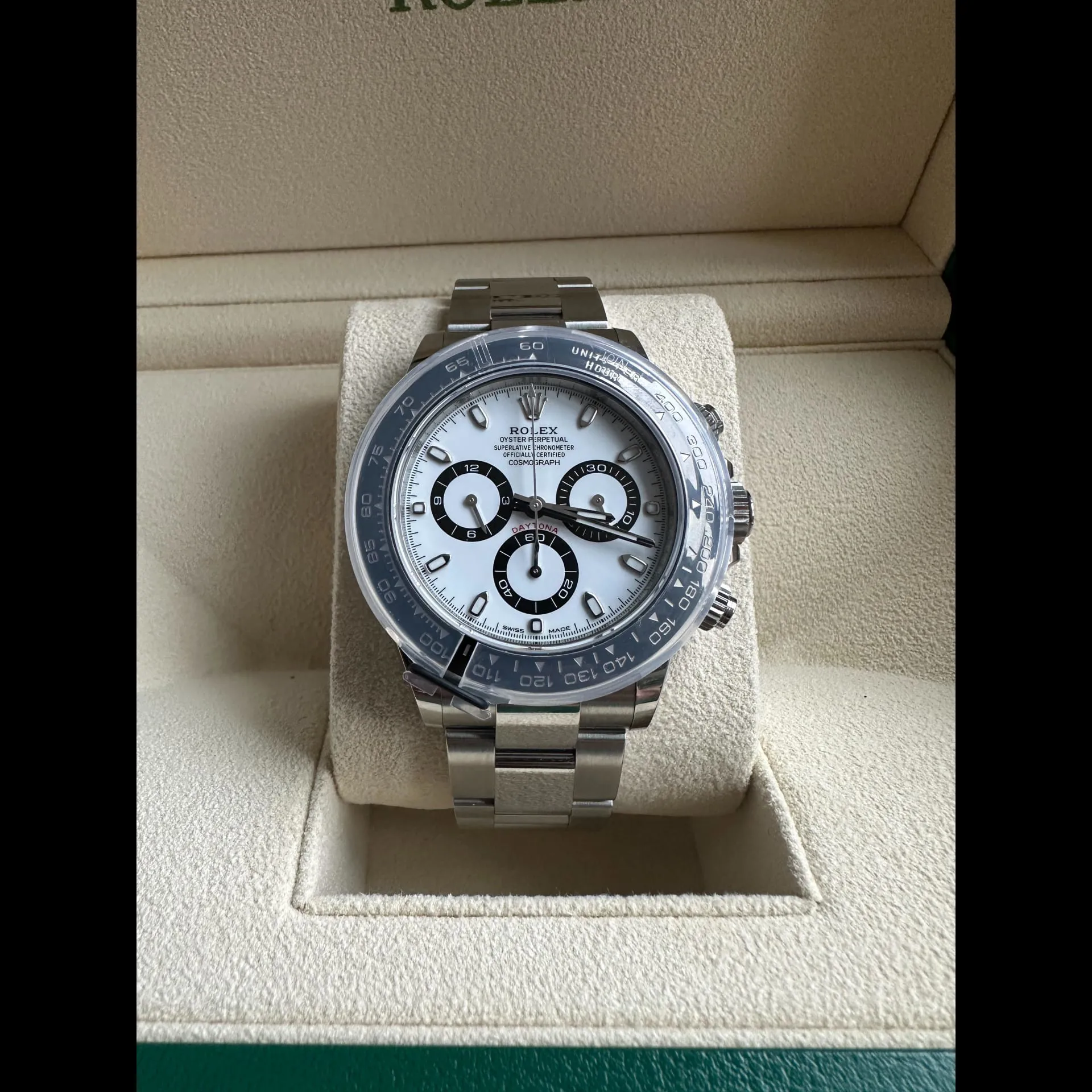 Rolex Daytona 116500LN-0001 40mm Stainless steel White