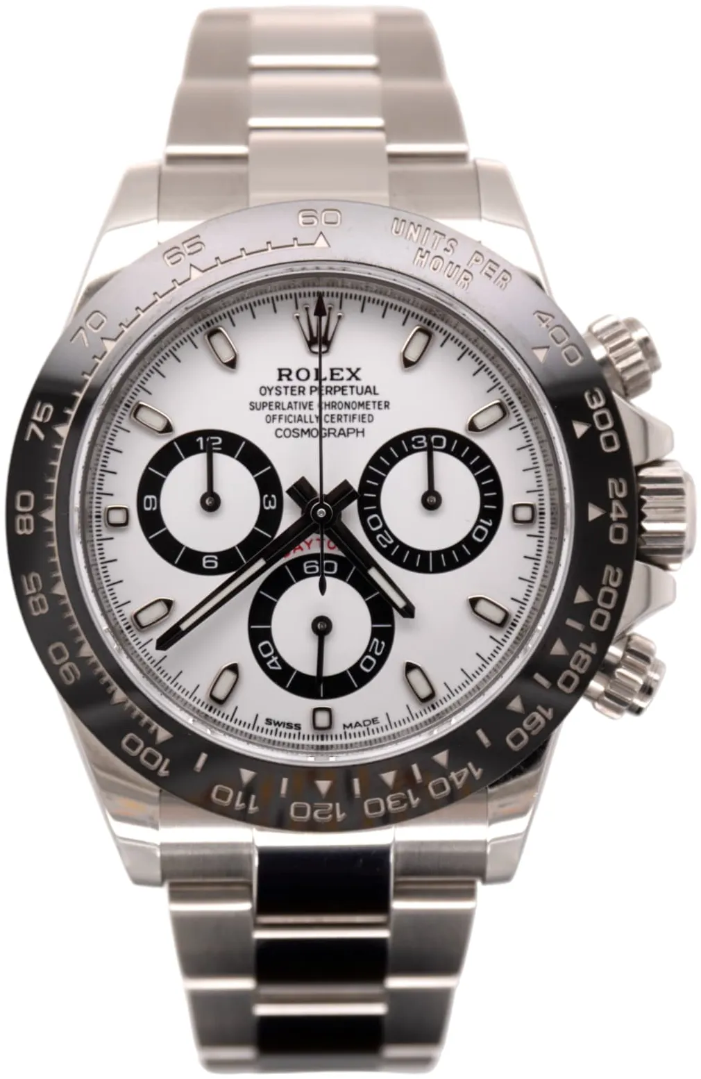 Rolex Daytona 116500LN-0001 40mm Stainless steel White