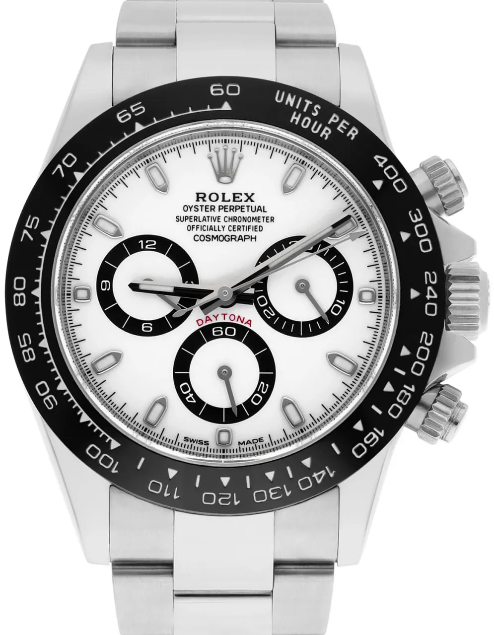 Rolex Daytona 116500LN-0001 40mm Stainless steel White