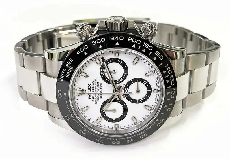 Rolex Daytona 116500LN-0001 40mm Stainless steel White 2