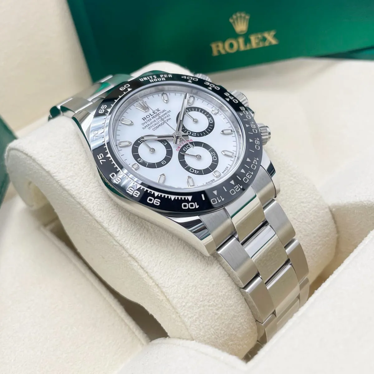 Rolex Daytona 116500LN-0001 40mm Stainless steel White 1