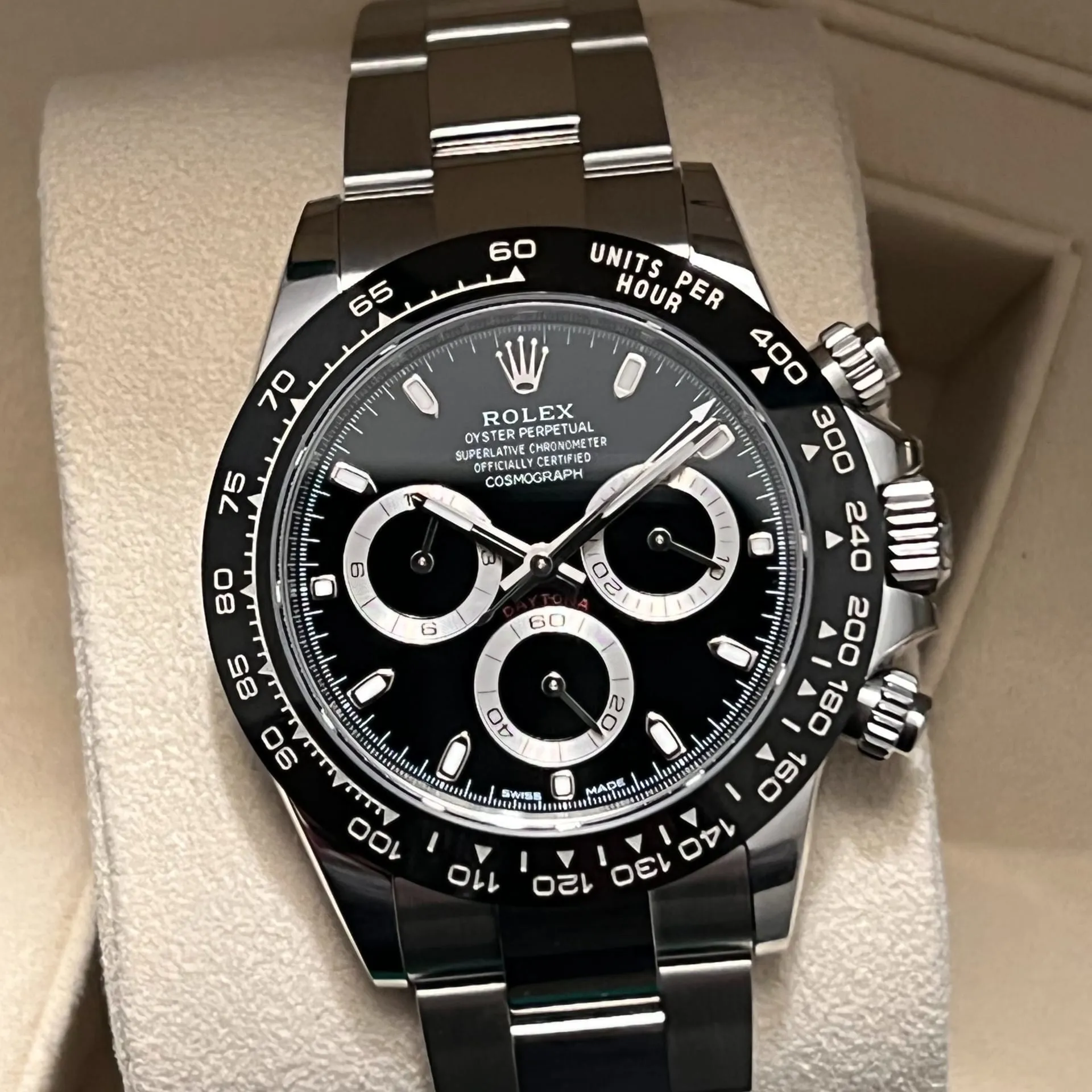 Rolex Daytona 116500LN-0002 40mm Stainless steel Black