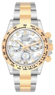 Rolex Daytona 116503-0007 Yellow gold and Stainless steel White