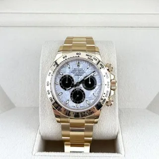 Rolex Cosmograph Daytona 116508-0015 Yellow gold Gray