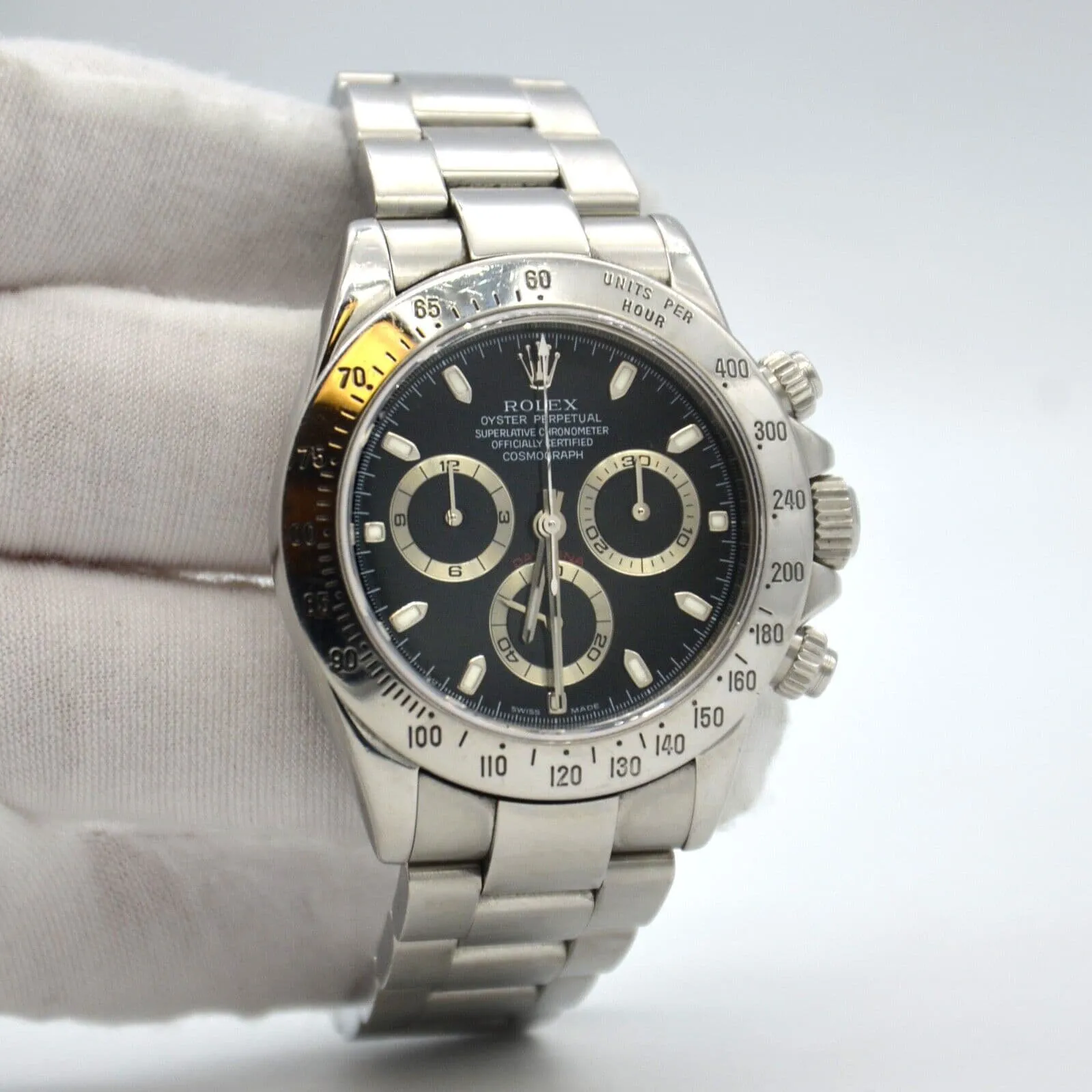 Rolex Daytona 116520-0015 40mm Stainless steel Black