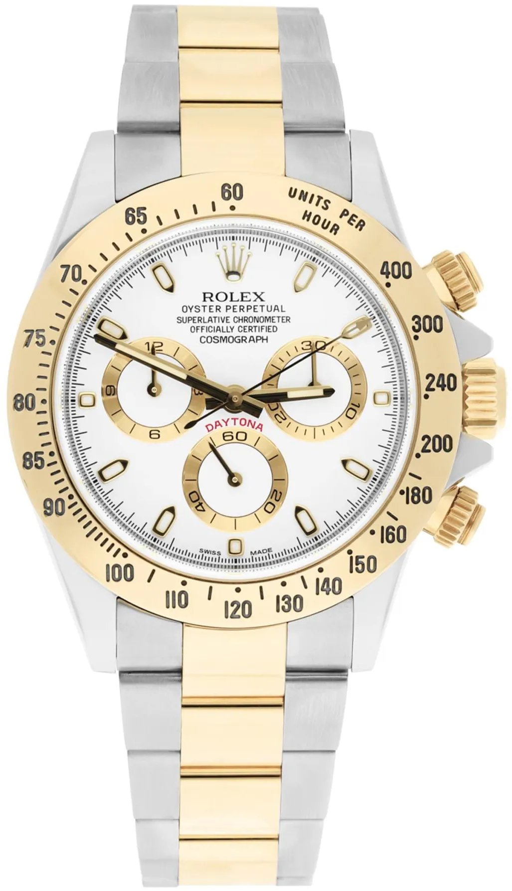 Rolex Daytona 116523-0040 40mm Yellow gold White 7