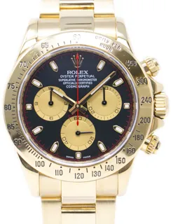 Rolex Daytona 116528-0036 Yellow gold Champagne