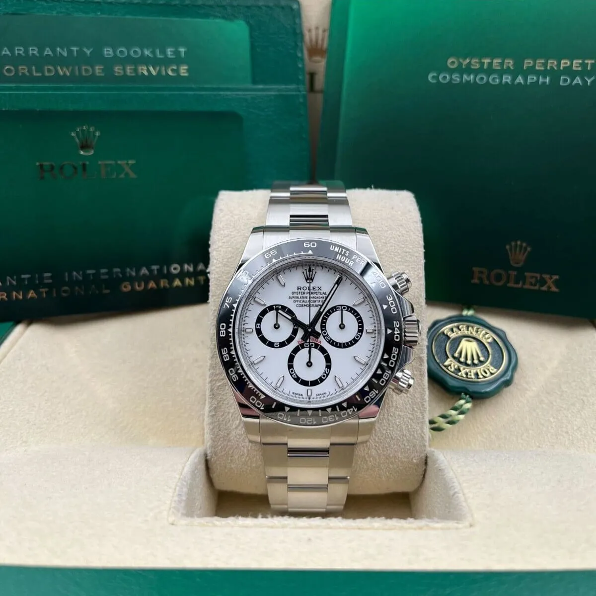 Rolex Daytona 126500LN-0001 40mm Oystersteel White