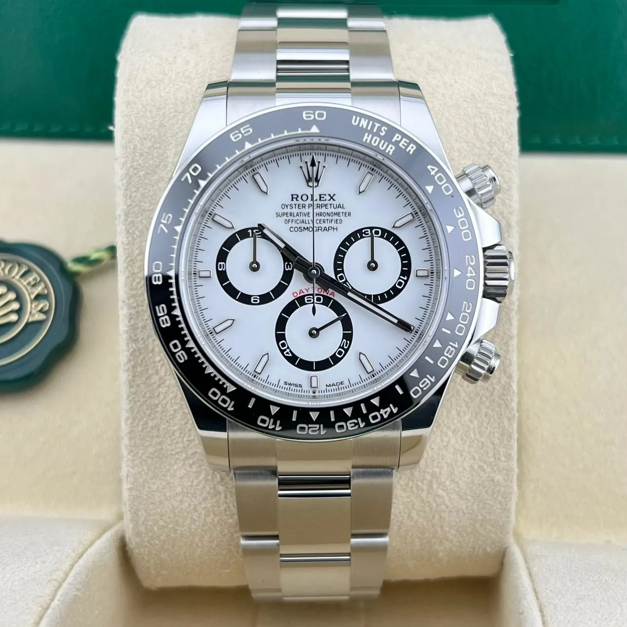 Rolex Daytona 126500LN-0001 40mm Oystersteel White