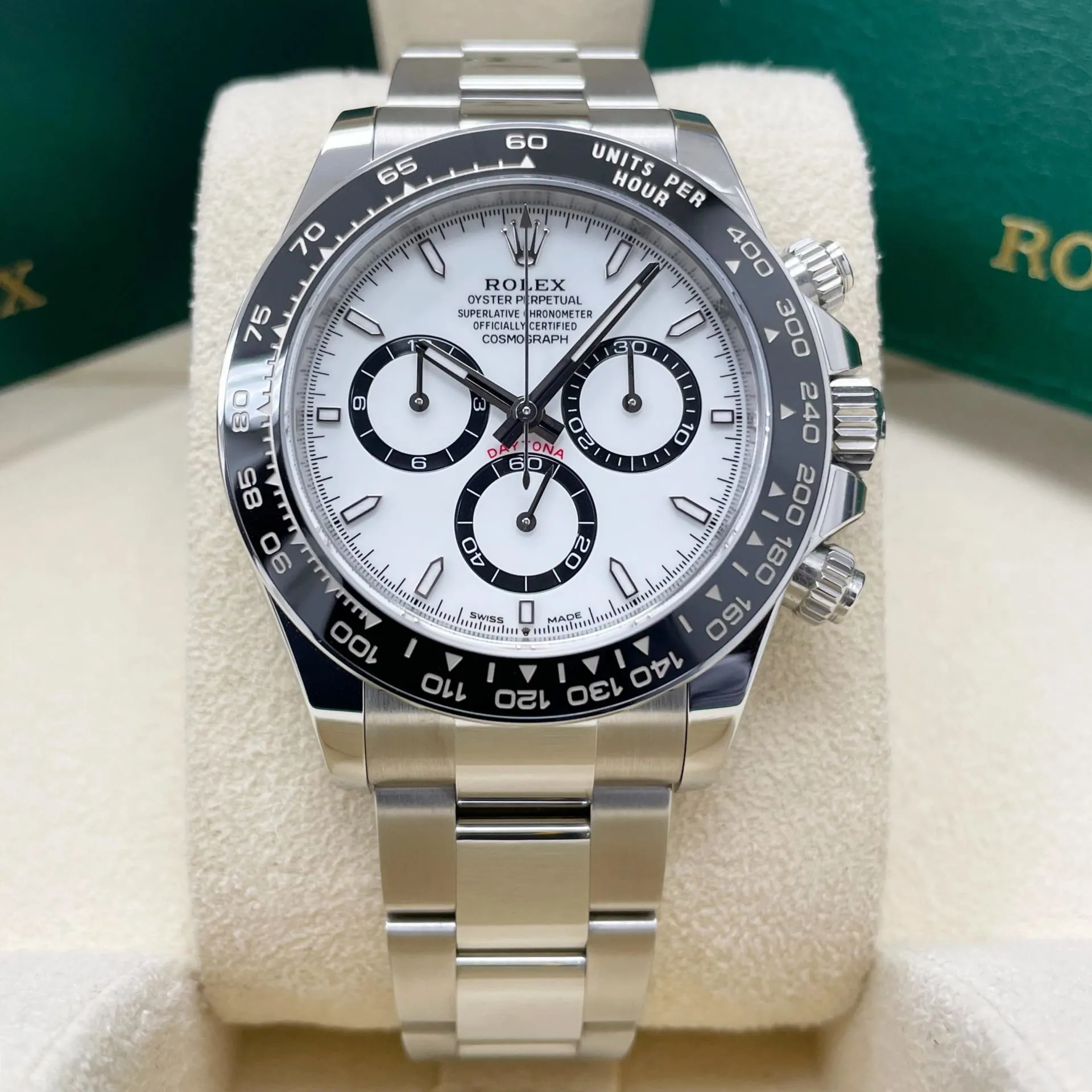 Rolex Daytona 126500LN-0001 40mm Oystersteel White