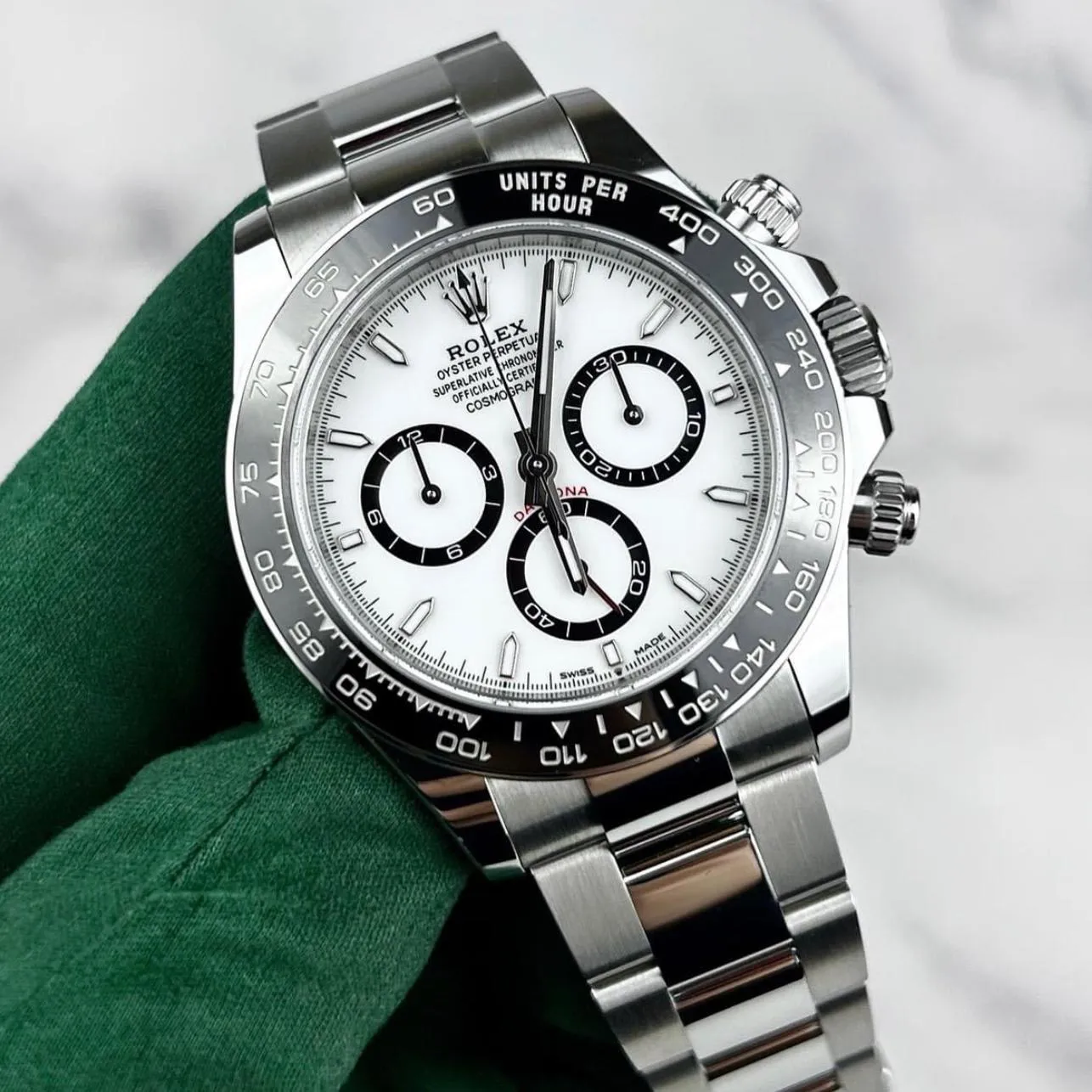 Rolex Daytona 126500LN-0001 40mm Oystersteel White