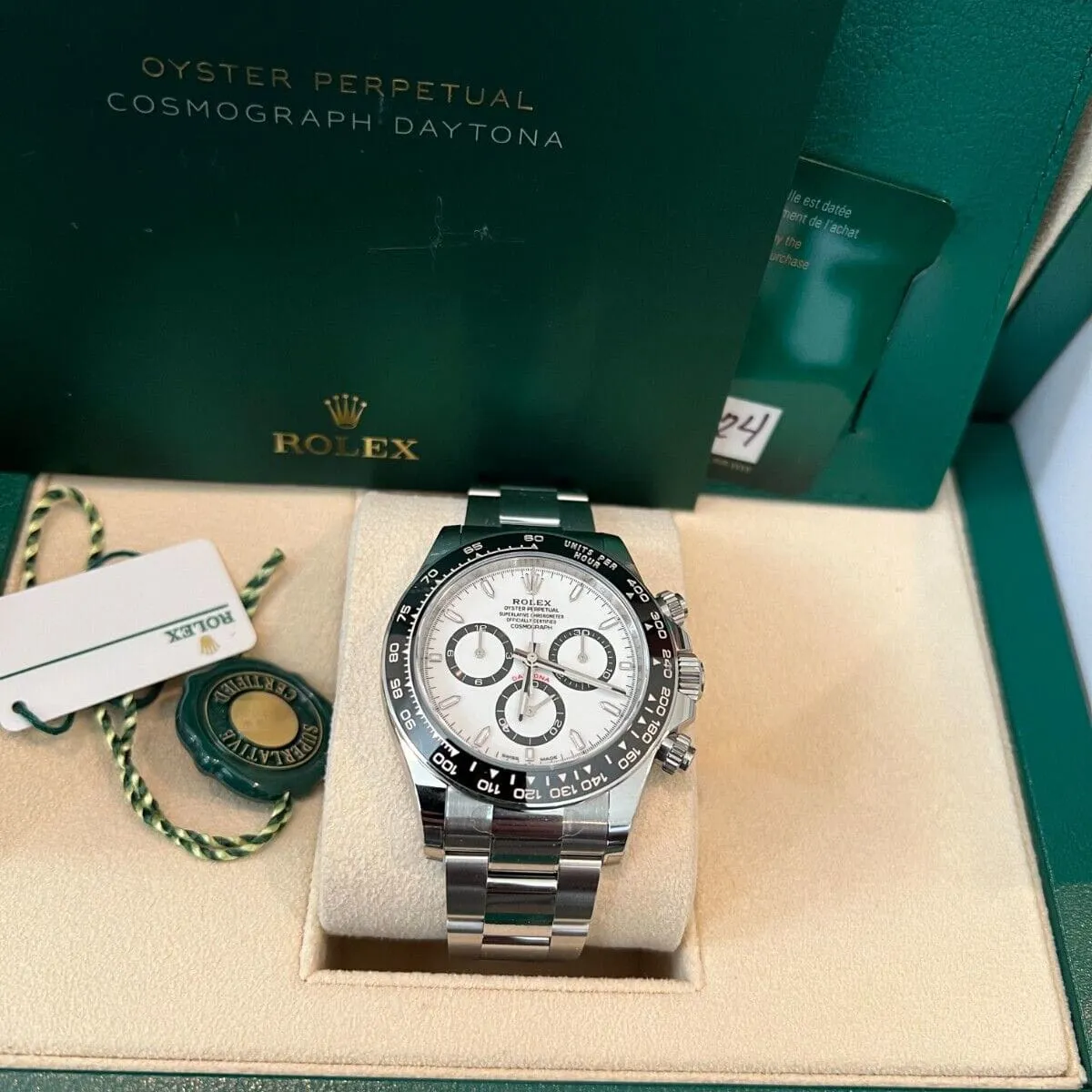 Rolex Daytona 126500LN-0001 40mm Oystersteel White 1