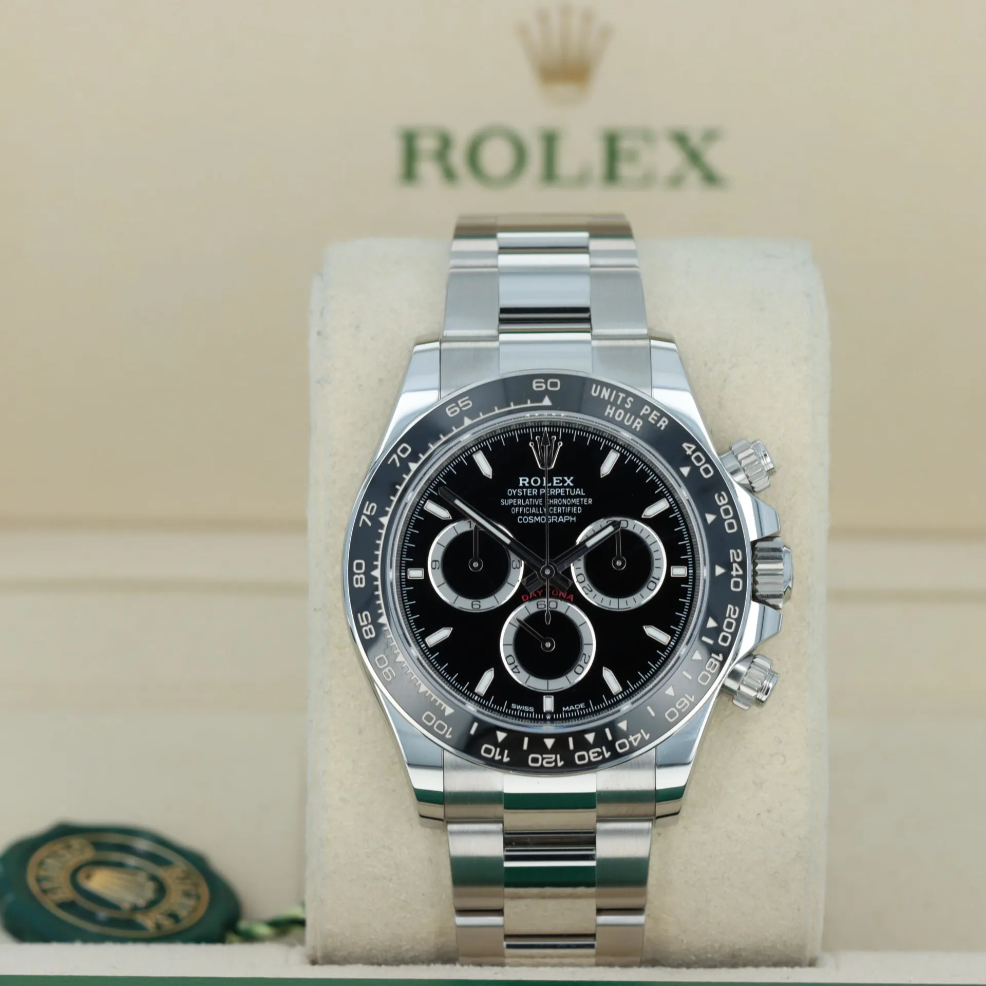 Rolex Daytona 126500LN-0002 40mm Oystersteel Black