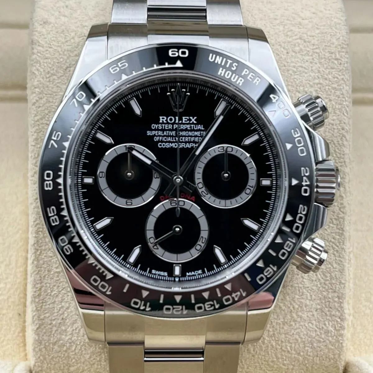 Rolex Daytona 126500LN-0002 40mm Oystersteel Black