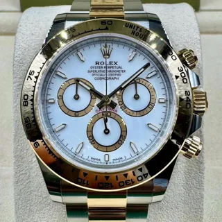 Rolex Daytona 126503-0001 Yellow gold and Oystersteel White