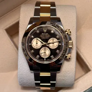 Rolex Daytona 126503-0002 Yellow gold and Stainless steel Black