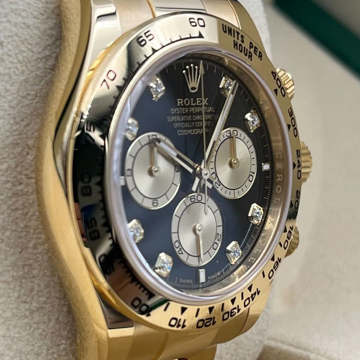 Rolex Daytona 126508-0003 40mm 18k yellow gold Black 1