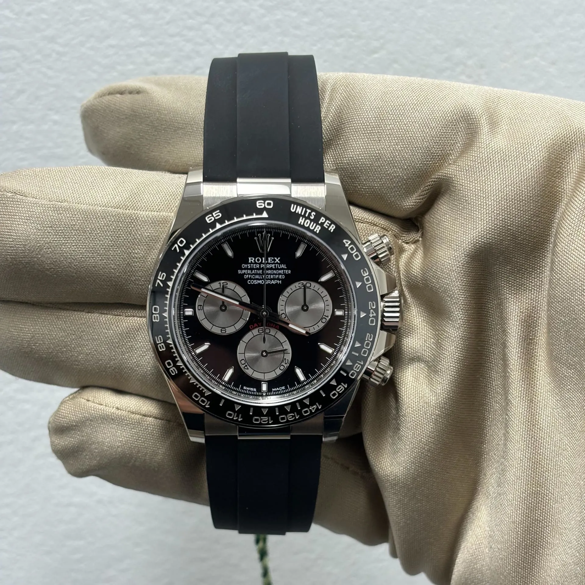 Rolex Daytona 126519LN-0002 40mm 18k white gold Black