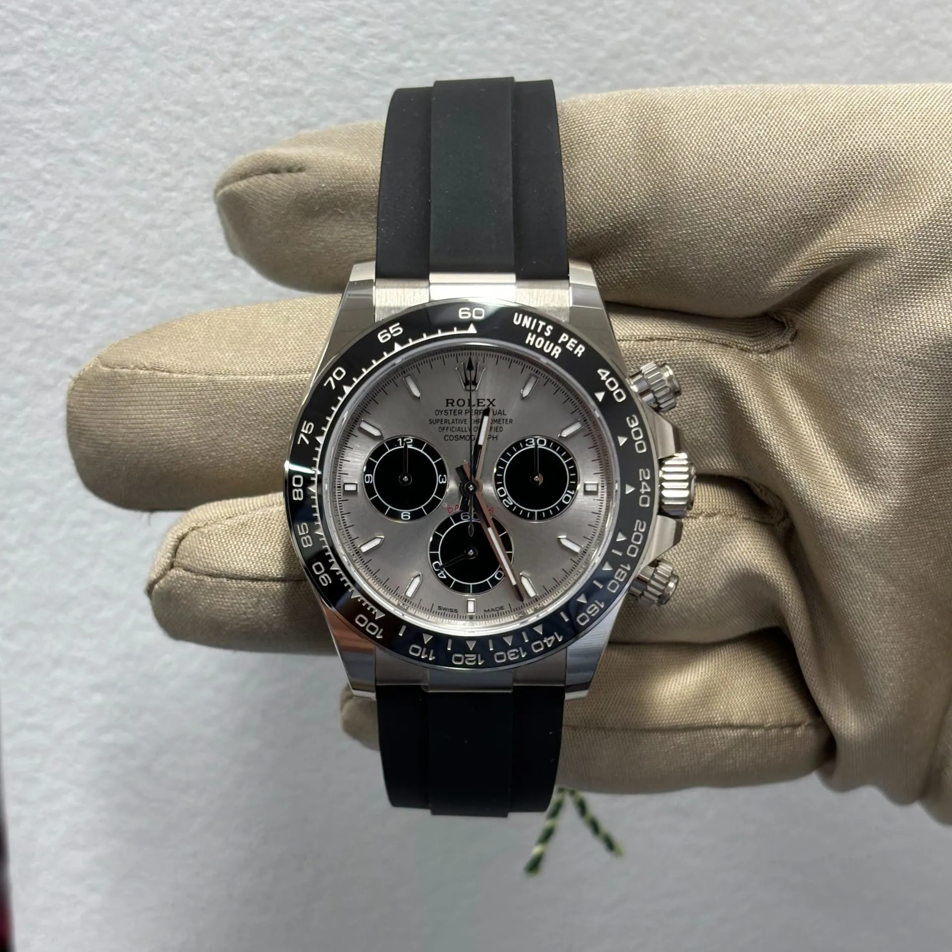 Rolex Daytona 126519LN-0006 40mm 18k white gold Silver