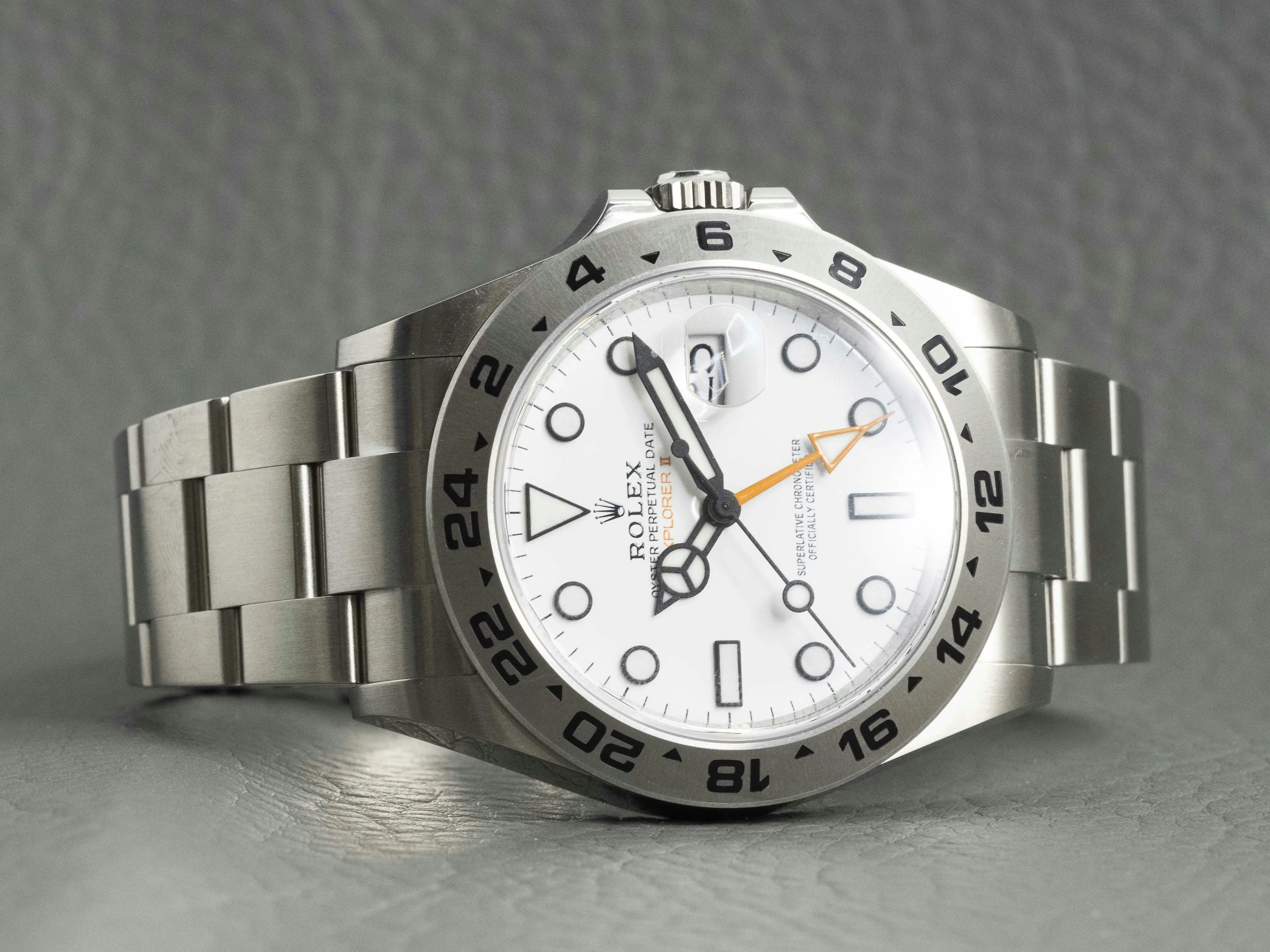 Rolex Explorer II 226570 42mm Stainless steel White