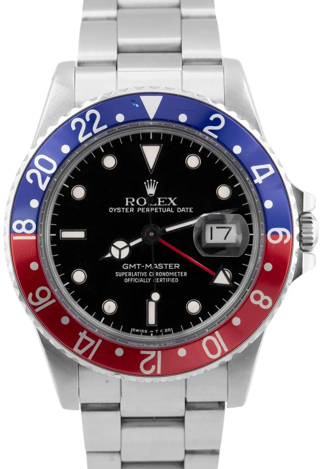 Rolex GMT-Master 16750 40mm Stainless steel Black