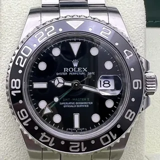 Rolex GMT-Master II 116710LN-0001 Stainless steel Black