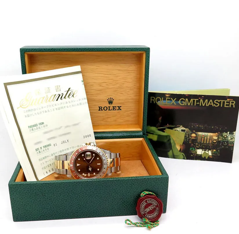 Rolex GMT-Master II 16713 40mm Stainless steel Brown 2