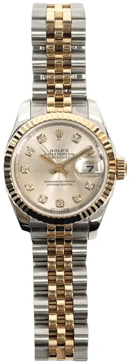 Rolex Lady-Datejust 179171-0018 26mm Rose gold Pink