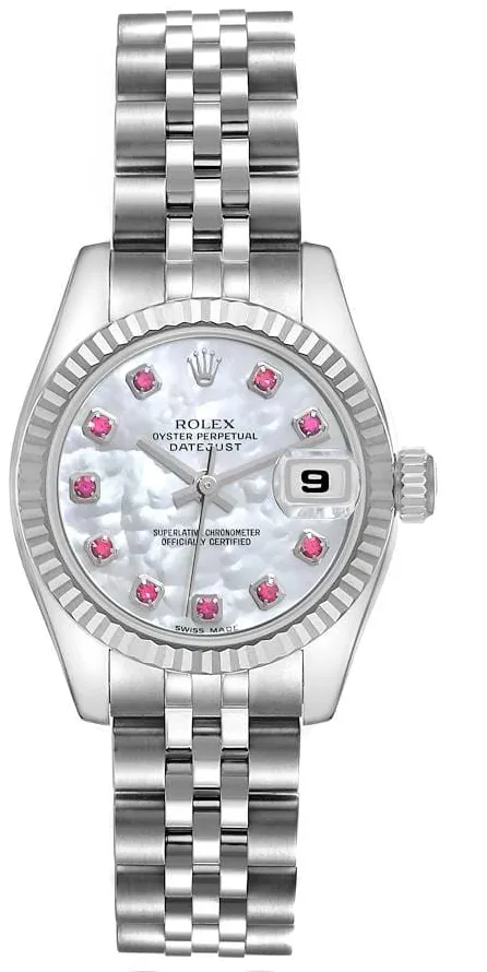 Rolex Lady-Datejust 179174 26mm Stainless steel Mother-of-pearl