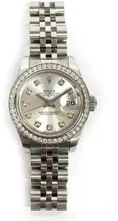 Rolex Lady-Datejust 179384 White gold Silver